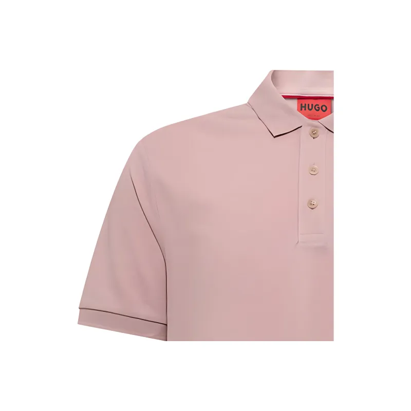HUGO BOSS Polo Shirts Men Pink-3