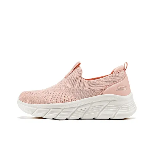 Skechers Bob's Anti Slip Wear Resistant Low Top Casual Shoes Women's Pink
