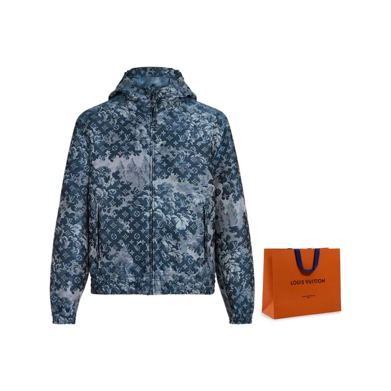 LOUIS VUITTON Jacket Men's Blue-6
