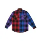 Red Blue Color Block