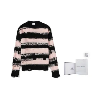 Charlie Luciano Sweater Unisex Pink Black