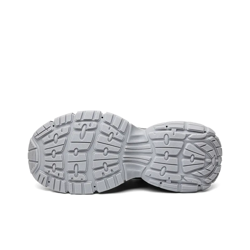 JEEP SPIRIT Cushioning Height Increasing Abrasion Resistant Breathable Slip Resistant Low Top Casual Shoes Men's Black-6