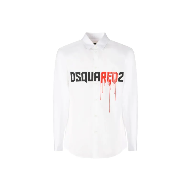 DSQUARED 2 Horror Logo Shirt-0