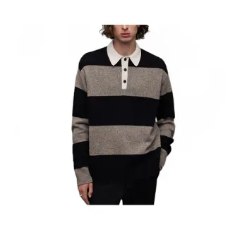 ALLSAINTS Knitwear Men Black Gray Color
