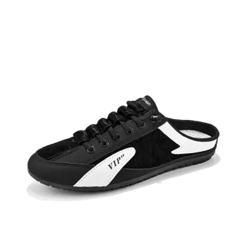 Budding Bear Rubber Sole Abrasion Resistant Slip Resistant Closed Toe Slippers Men's