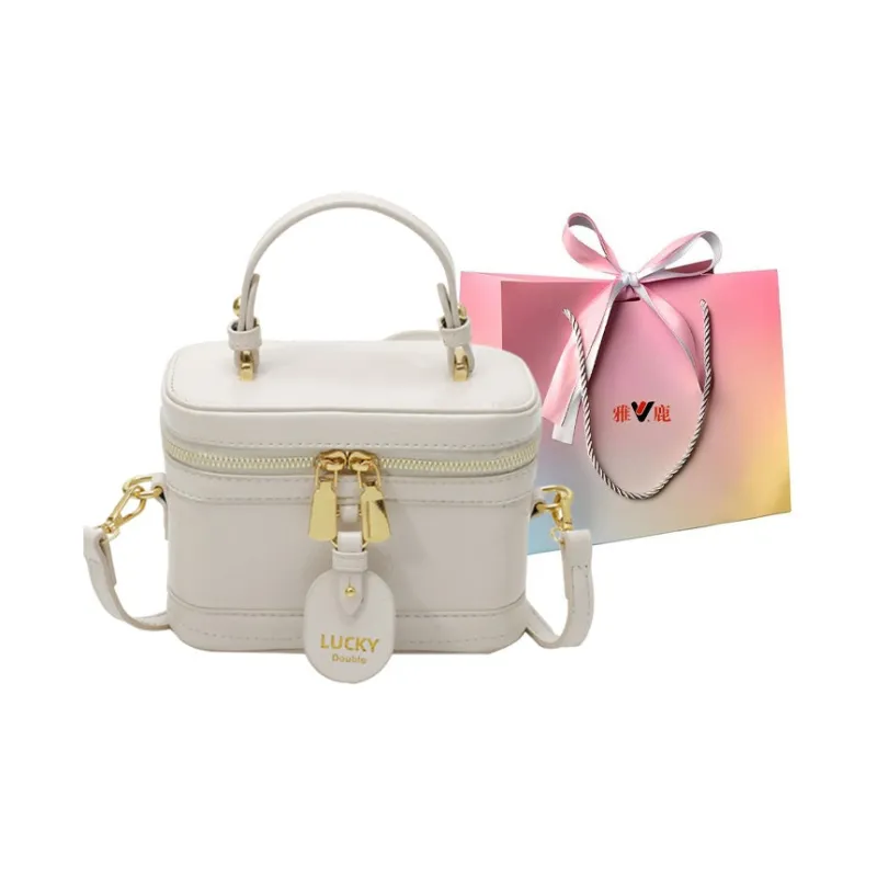 Yalu PU Shoulder Bag, Crossbody Bag, Handbag Regular Women's White/Pink/Black/Red-1