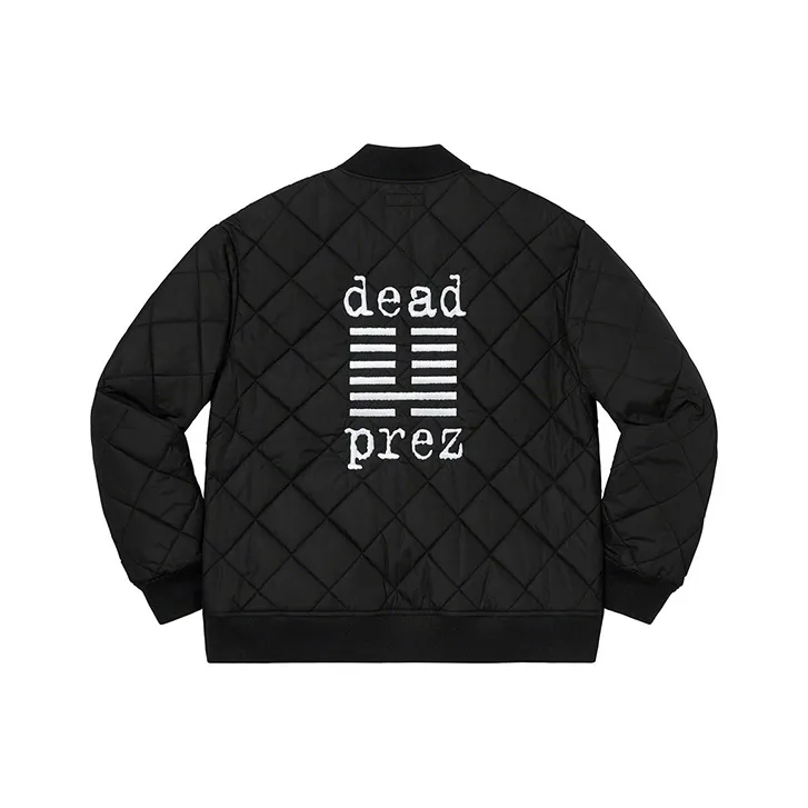 Supreme Dead Prez Quilted Work Jacket-0