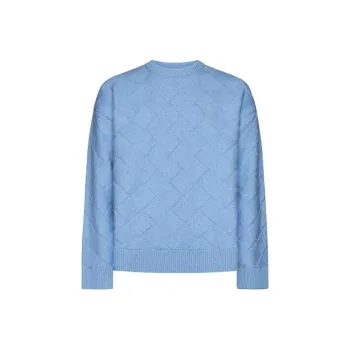 Bottega Veneta 3D Intreccio Crewneck Jumper