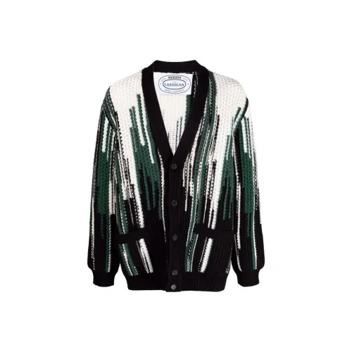 MISSONI Graphic Printed V Neck Buttoned Cardigan