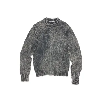Acne Studios Sweaters Men Charcoal Gray