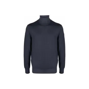 Paul & Shark Roll-neck Virgin Wool Jumper