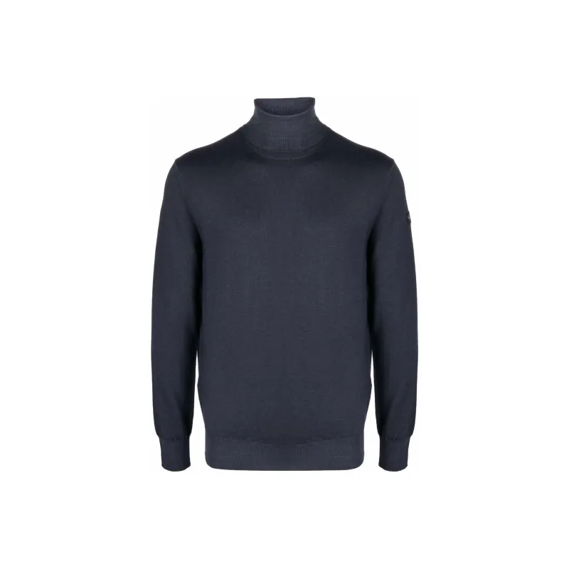 Paul & Shark Roll-neck Virgin Wool Jumper-0