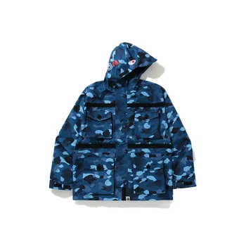 A BATHING APE Gradation Camo Military Shirt Jacket