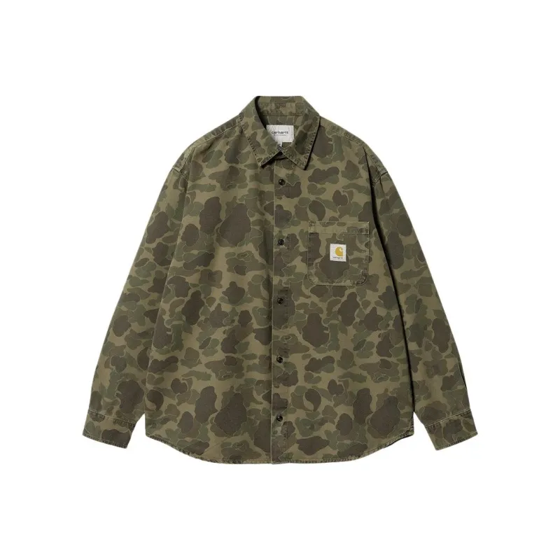 Carhartt WIP L/S Duck Shirt-0