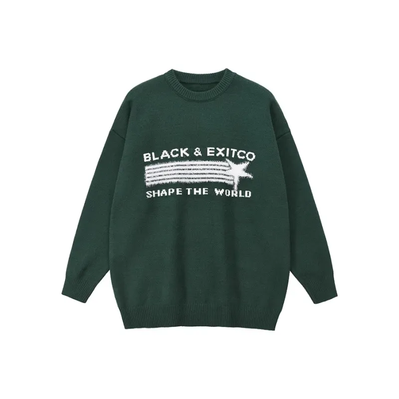 BLACK OF EXIT Sweaters Unisex-5