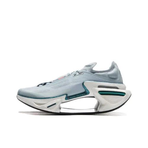 LiNing Shadow 3.0 Cushioning Abrasion Resistant Breathable Rebound Low Top Running Shoes Unisex Cloud Blue