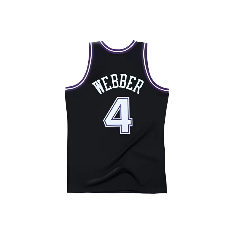 Mitchell & Ness Sacramento Kings Road 2000 01 Chris Webber Swingman Jersey-1