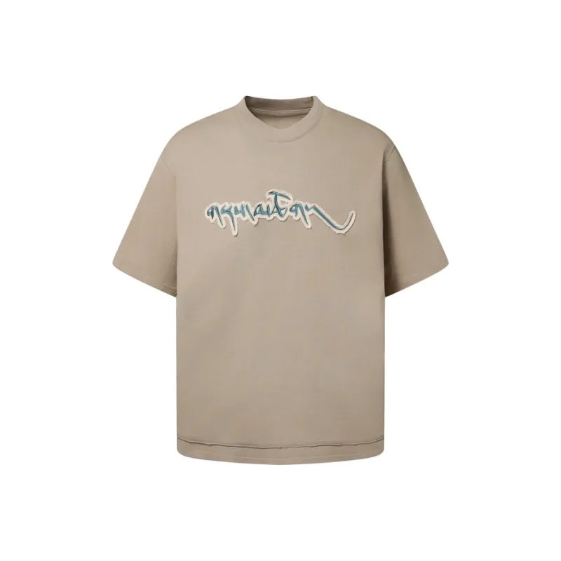 CAI T Shirts Unisex Khaki-0