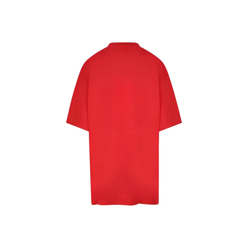 Vetements T-Shirts Women's Red-1