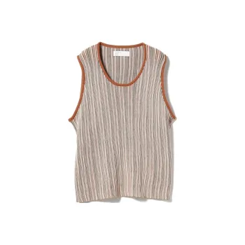 Beams Tank Tops Men Red