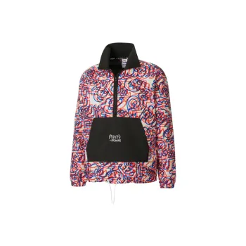 PUMA x Mr Doodle PUMA X Dapper Dan Collection Jacket Men's Red