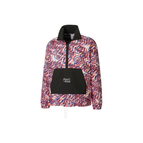 PUMA x Mr Doodle PUMA X Dapper Dan Collection Jacket Men's Red