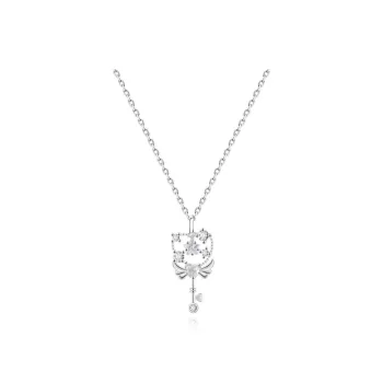 Love Hengxin 999 Fine Silver Necklaces Women's