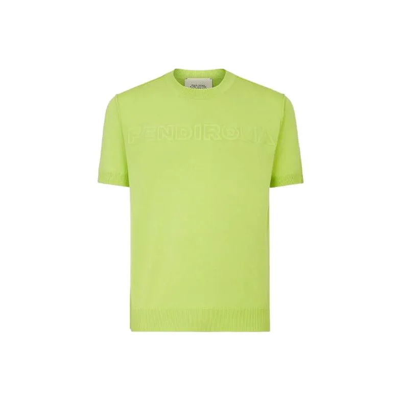 FENDI SS23 Sweater Men's Yellow-0