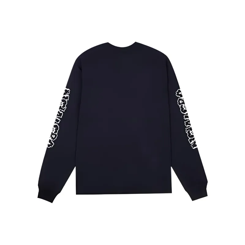New Era Long Sleeved T Shirt Unisex Black-1