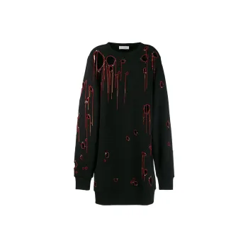 Faith Connexion Chain-embellished Sweatshirt