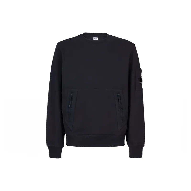 C.P.Company Lens Detailed Crewneck Sweatshirt-0