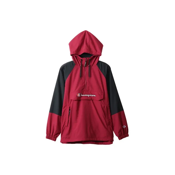 Champion Loose Fit Jacket Japan Version Unisex Burgundy-0