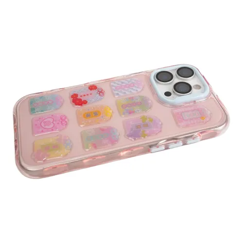 Wei Xin Acrylic Material 3D Effect Amulet Sticker Phone Cases Compatible With IPhone 16/15 Pro Max/Apple 13/14 Pro/Max