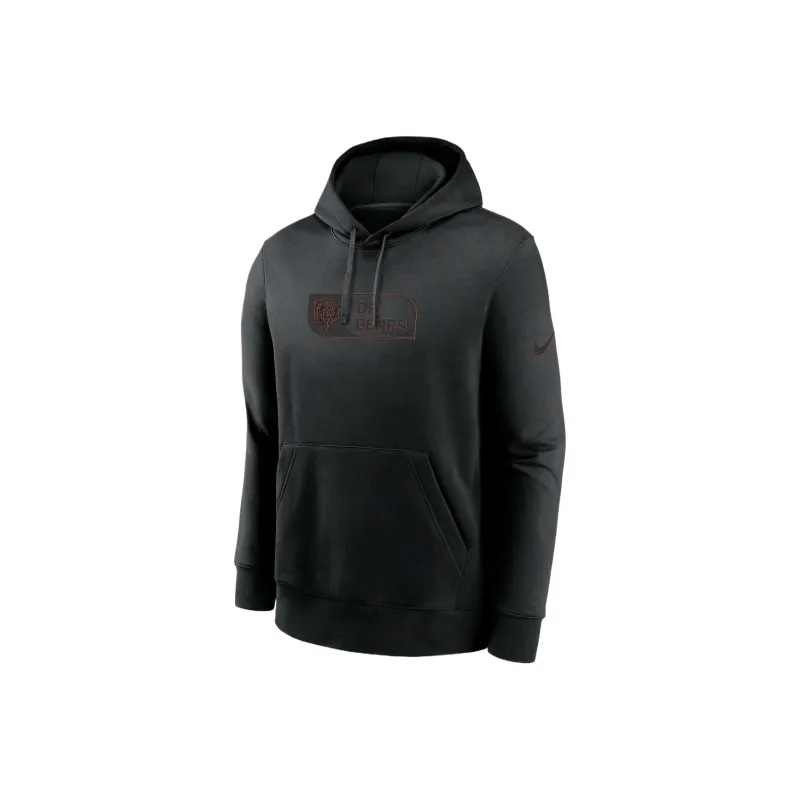 Nike Chicago Bears Edge Men's Nike Nfl Pullover Hoodie-0