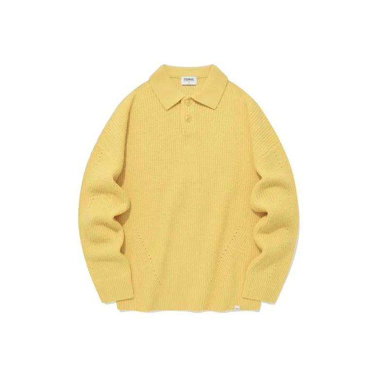 COVERNAT Sweaters Unisex Yellow-0