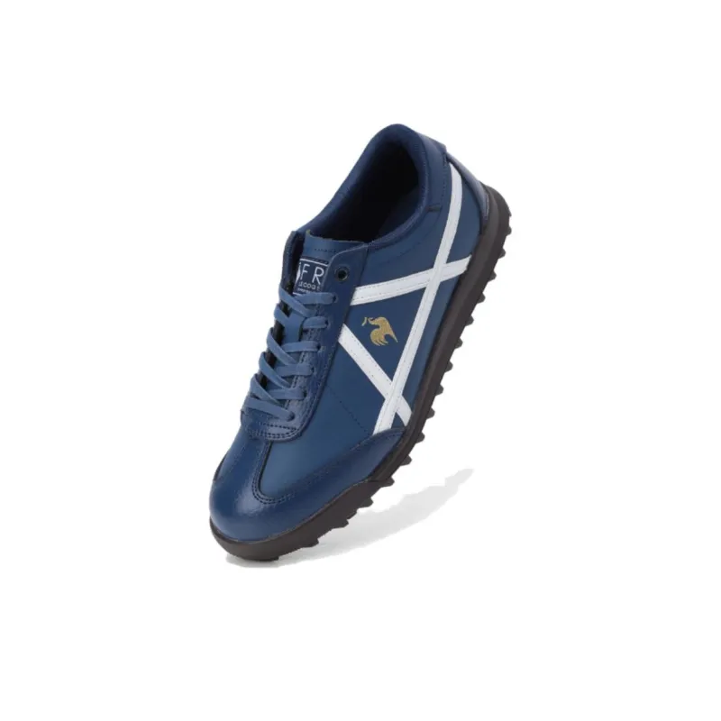 Le Coq Sportif Anti Slip Wear Resistant Low Top Golf Shoes Unisex Blue-2
