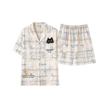 XIAFENYAN Pajama Set Women's Apricot