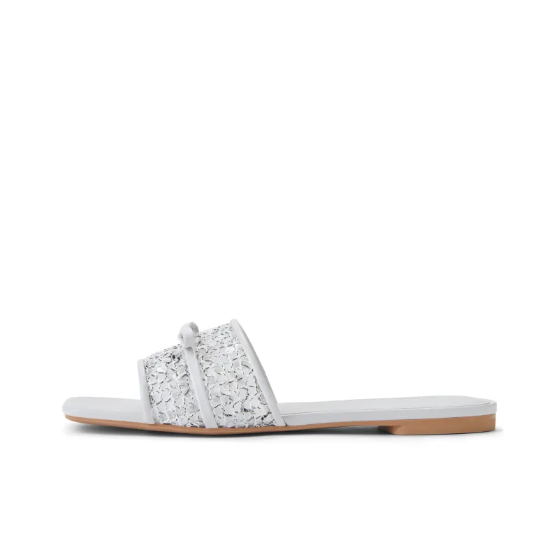 CHARLES&KEITH Sequins Rhinestone Slip Resistant Slide Slippers Women's Multi Composite Color-0