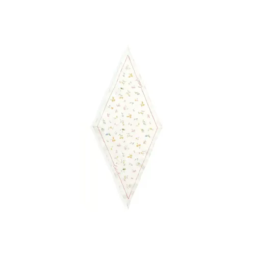 COACH Silk Scarves Women's White