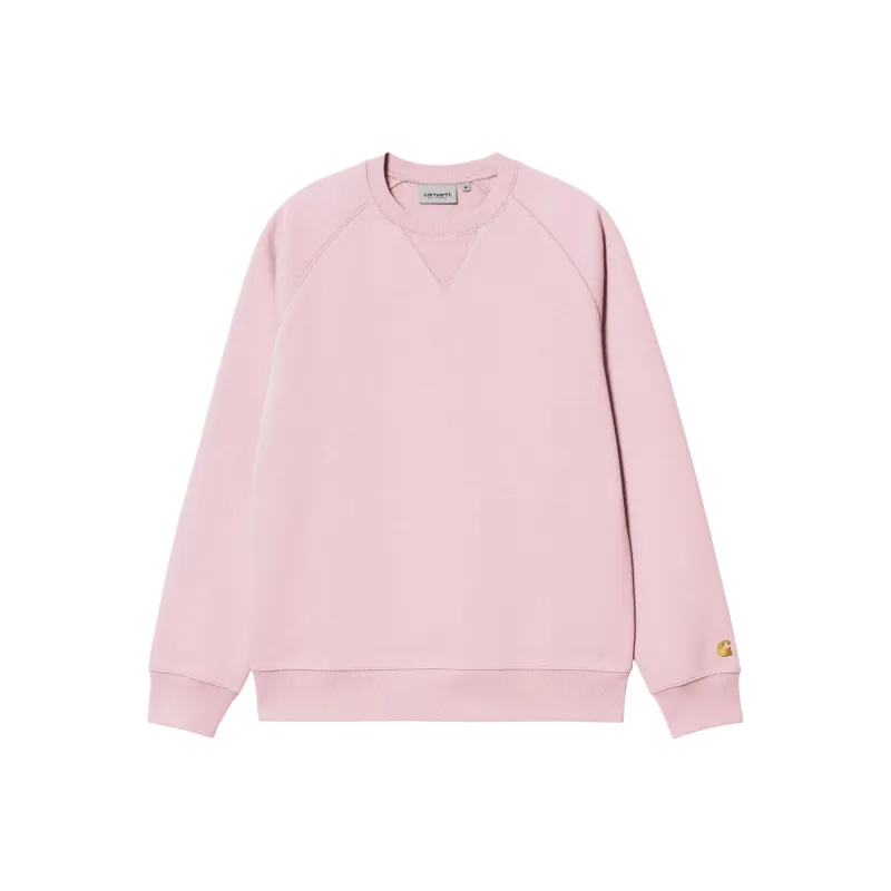 Carhartt WIP Chase Sweatshirts Men Light Pink-0