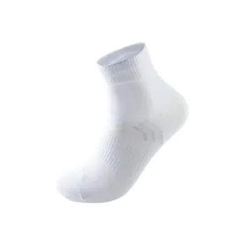 Anta Variety Training Collection Running Socks Unisex 1 Pack Pure White/Light Blue Green