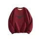[Super-Warm Sherpa]Burgundy (Simple Smile Drawing)