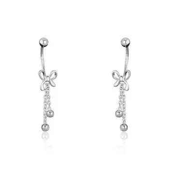 AIDIER 999 Fine Silver Earrings Women's