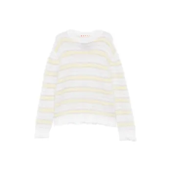 MARNI Striped Crewneck Jumper