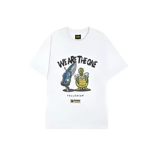 Palladium Straight T Shirt Unisex White