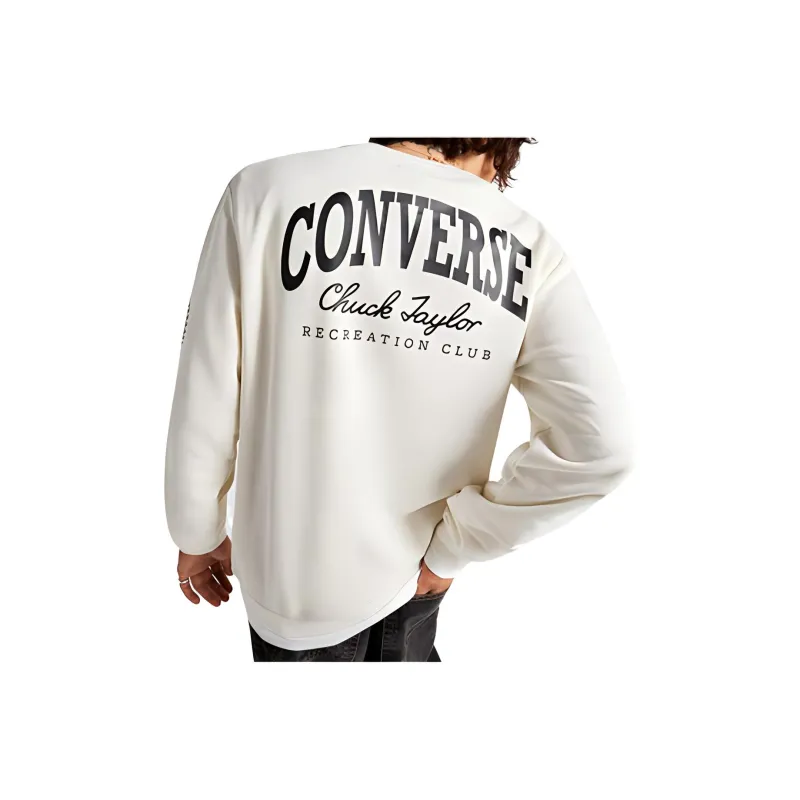Converse Chuck Sweatshirts Men White-1