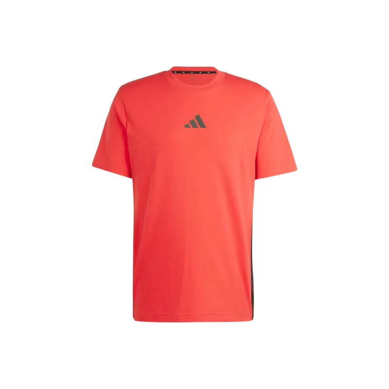 Adidas T Shirt Men's Gemstone Red-0