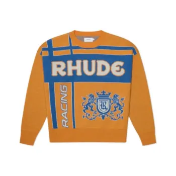 RHUDE Sweaters Men Orange