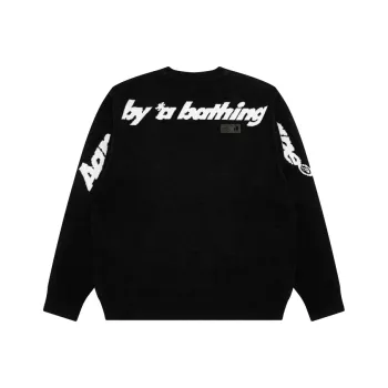 Aape Logo intarsia Mélange Jumper