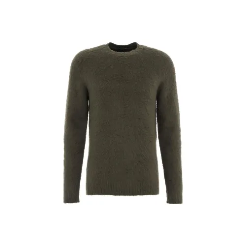 ROBERTO COLLINA Bouclé effect Cotton Jumper